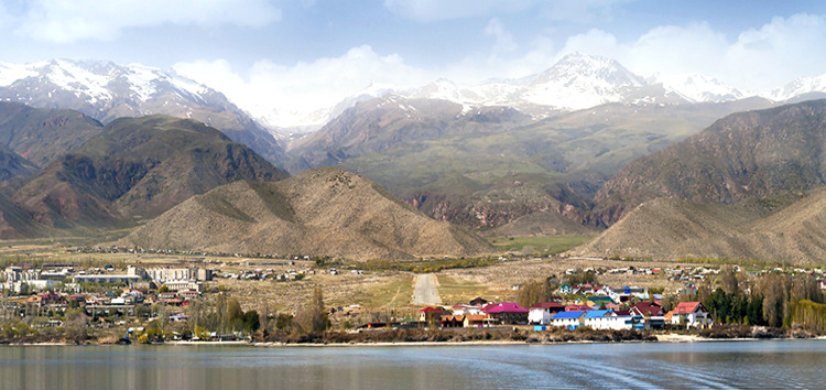 Ak Bermet resort on Lake Issyk-Kul