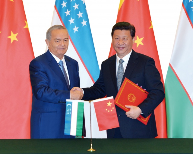 President of the Republic of Uzbekistan Islam Karimov and President of the People’s Republic of China Xi Jinping www.gov.uz