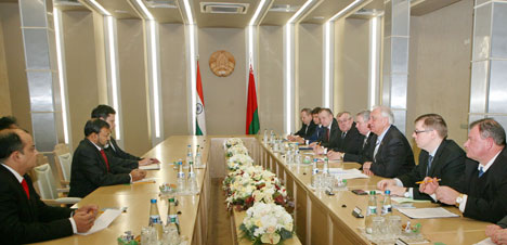 Delegations from India and Belarus